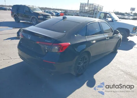 2022 Honda Civic Sport z USA, uszkodzony, nr VIN 2HGFE2F50NH533111